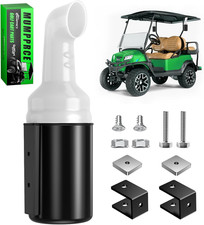 Golf Cart Sand Bottle with Holder No Drilling Required, Universal Golf Cart Sand