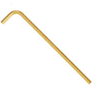 Bondhus 28100 - .028'' GoldGuard Finish Hex L-Wrench - Long Bulk - 50EA
