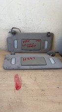Oem 2011 Chevy Traverse Lh Rh Sun Visor Set Gray Illuminated Vanity Mirror H484