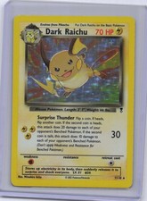 Dark Raichu 7/110 Holo Rare Legendary Collection Pokemon Lightly Played on eBay