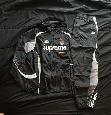 Black Umbro x Supreme Track Suit Size M | eBay