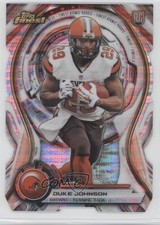 2015 Topps Finest Atomic Rookie Die-Cuts Pulsar Refractor /50 Duke Johnson 0f8