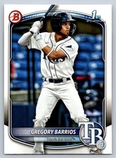 2025 Bowman - 1st Bowman - Gergory Barrios #BP-7 - Tampa Bay Rays 