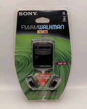 SONY SRF-49 FM/AM Walkman Portable Radio Vintage Sealed