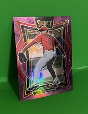2025 Panini Select - Concourse Ryan Johnson #47 Purple Prism 04/75(RC)