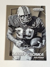 2014 Panini Prizm Football #15 - Larry Csonka - Miami Dolphins