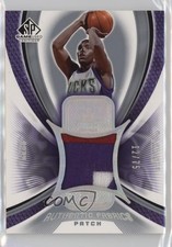 2005-06 SP Game Used Edition Authentic Fabrics 12/75 Michael Redd Patch 17a5