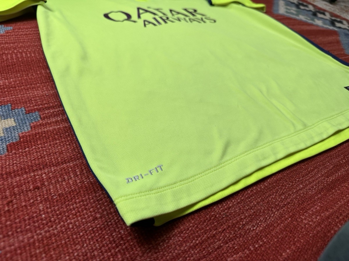 BARCELONA 2014 2015 THIRD SHIRT JERSEY NIKE sz M #11 NEYMAR JR | eBay