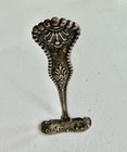 Antique WM Wise & Son Sterling Decorated Baby Food Pusher 1895 — photo 6