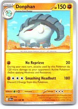 Donphan 045/086 Common Chaos Rising Pokemon Near Mint