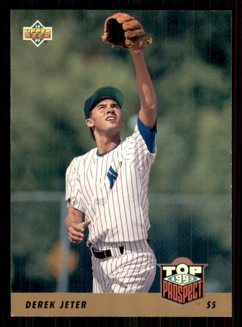1993 Upper Deck - Top Prospect Derek Jeter #449 (RC)