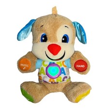 Fisher Price Laugh Learn Smart Stages Interactive Puppy Dog Plush Sings WORKS