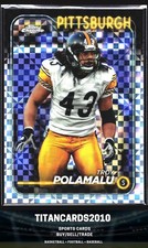 Troy Polamalu 2024 Topps Chrome X-Fractor Pittsburgh Steelers #162