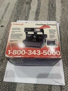 Vintage POLARAID ONE STEP 600 Instant Film Land Camera New In Box