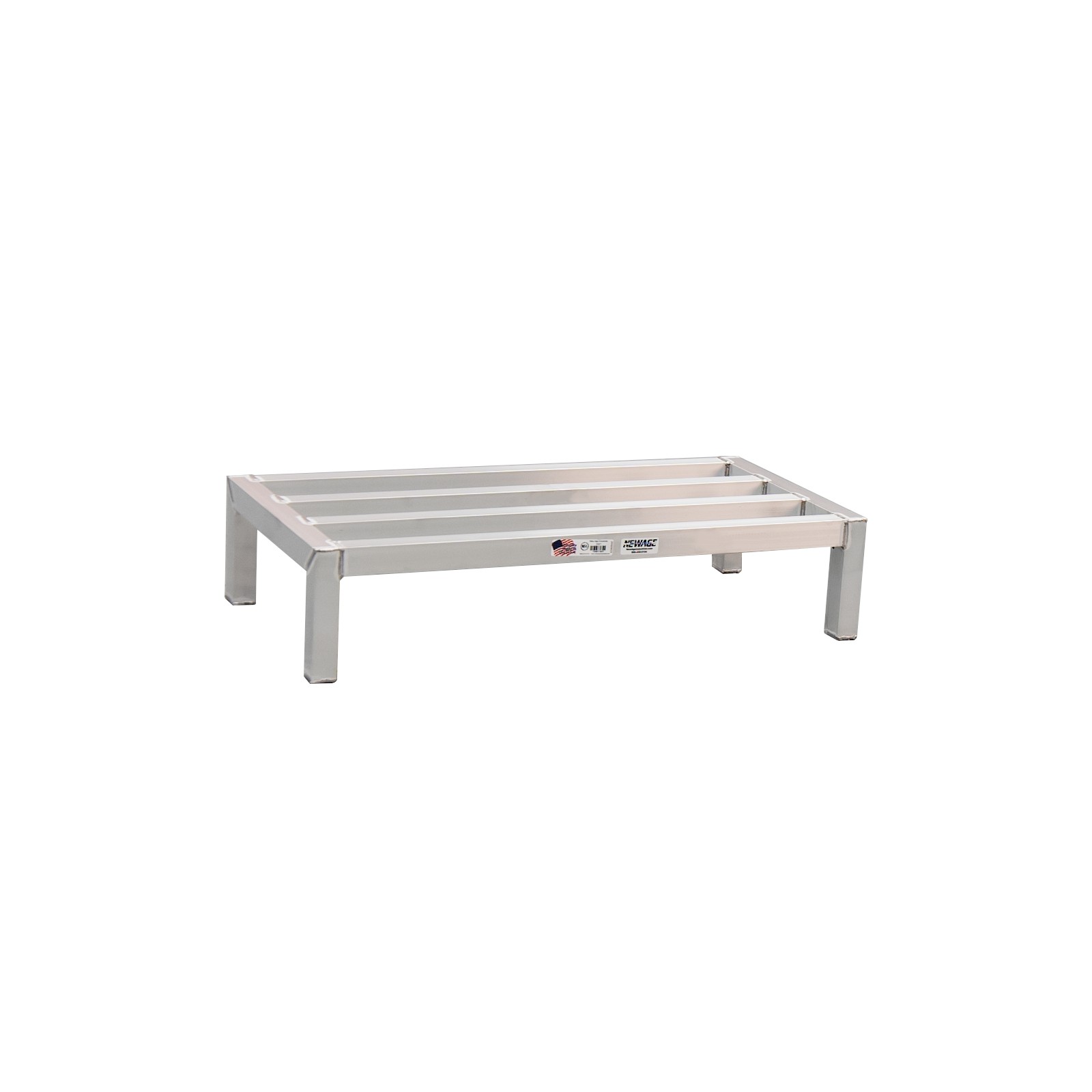 New Age Industrial 2017 20"D x 8"H x 36"L Heavy Duty Dunnage Rack