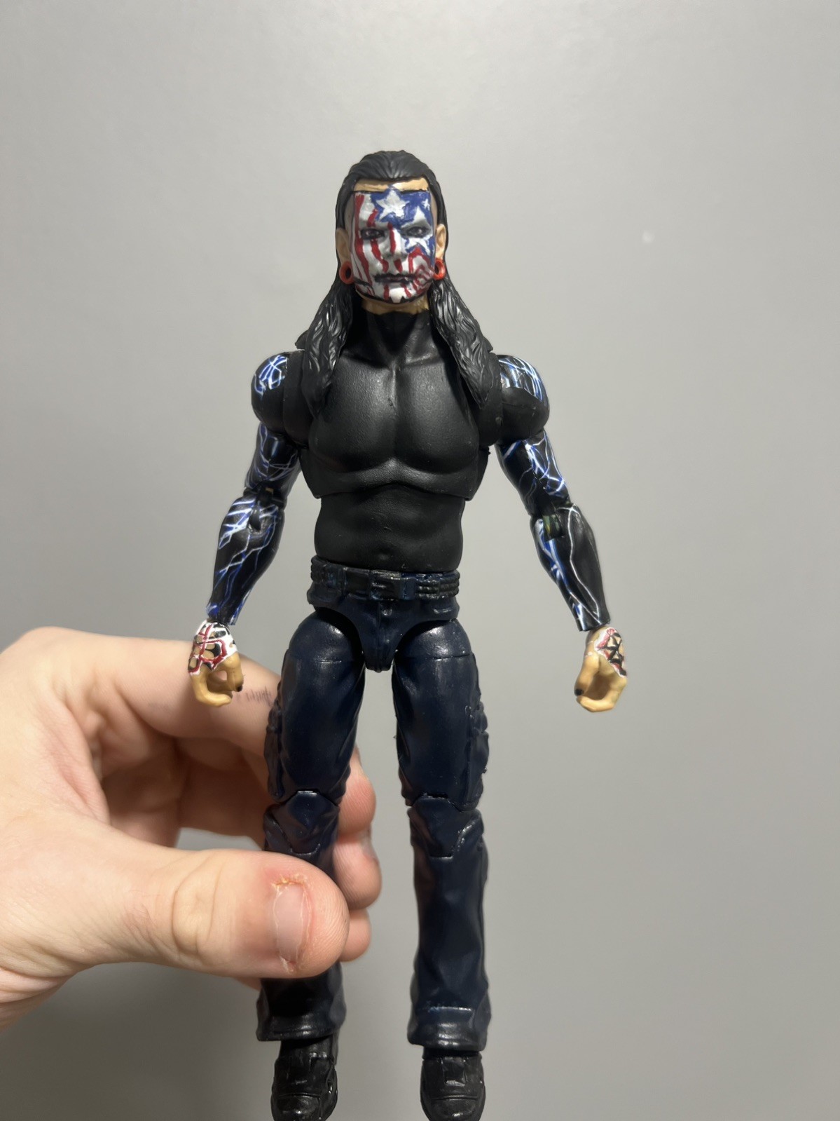WWE TNA Mattel Ultimate Collection JEFF HARDY CUSTOM