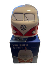 VW Bulli T1 Spardose – Off. VW Lizenzware – Brisa – Kult Bus – Sparschwein Rot