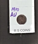 1910    LINCOLN  CENT    ~ ALMOST UNCIRCULATED ~    RS COINS #58L FREE SHIP