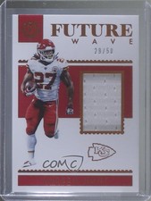 2018 Panini Encased Future Wave Materials 29/50 Kareem Hunt #FW-3 x3x