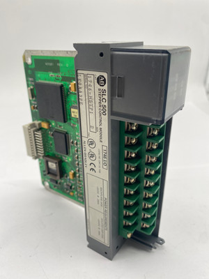 Allen-Bradley 1746-HSTP1 SER D SLC 500 Stepper Control Module Faceplate Missing 