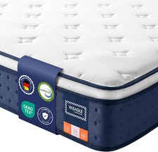 Hybrid Pocket Sprung Gel Memory Foam Luxury Mattress Orthopaedic Medium Firm UK
