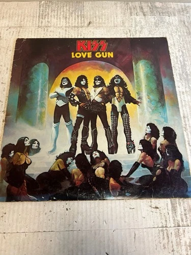 LOVE GUN / KISS 1977 CASABLANCA LP NBLP 7057 w/Original Inner Sleeve