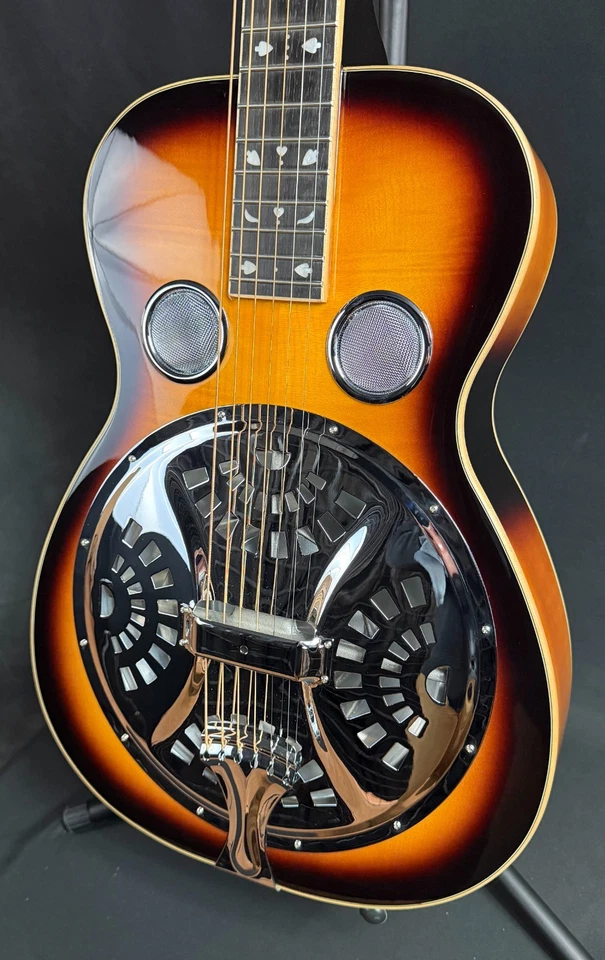 Gold Tone PBS-D Paul Beard Signature Deluxe Square Neck Resonator Guitar Sunburs - Image 4 of 4
