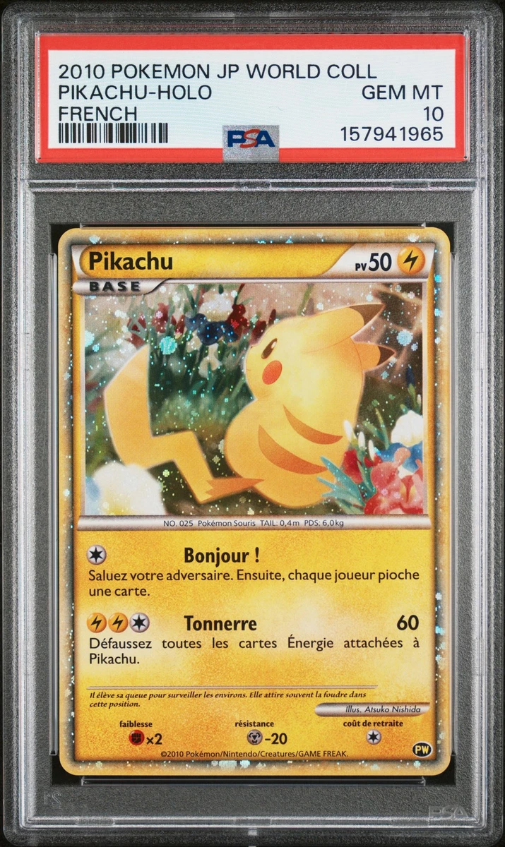 Pikachu Pokémon TCG Individual Collectible Card Game Cards in