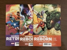 Heroes Reborn #2,4 (2021) & Heroes Return #1 (2021)