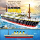 Titanic Modell Kreuzfahrtschiff Bausteine, 4000+ Teile Geschenk für Kinder