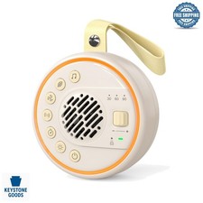 Portable White Noise Machine with 22 Soothing Sounds  Night Light