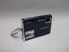 Nikon Coolpix S51 8.1MP Ultra Compact Digital Camera Blue - NO CHARGER