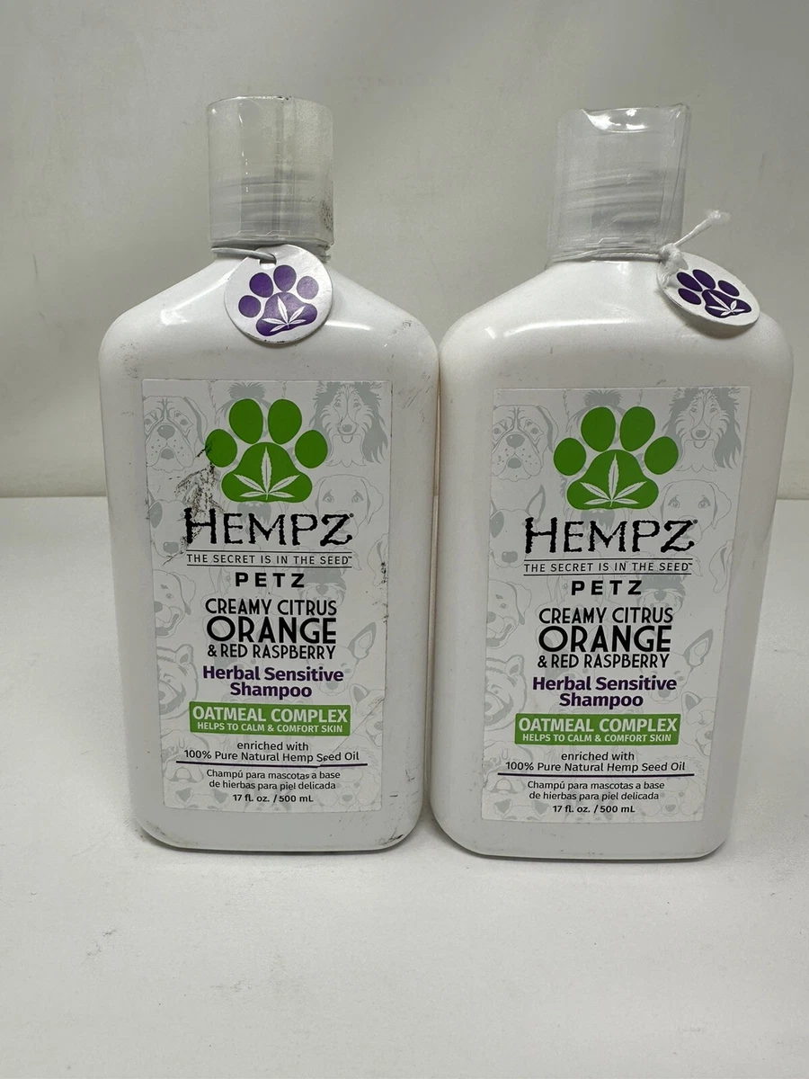 Hempz shampoo top for dogs