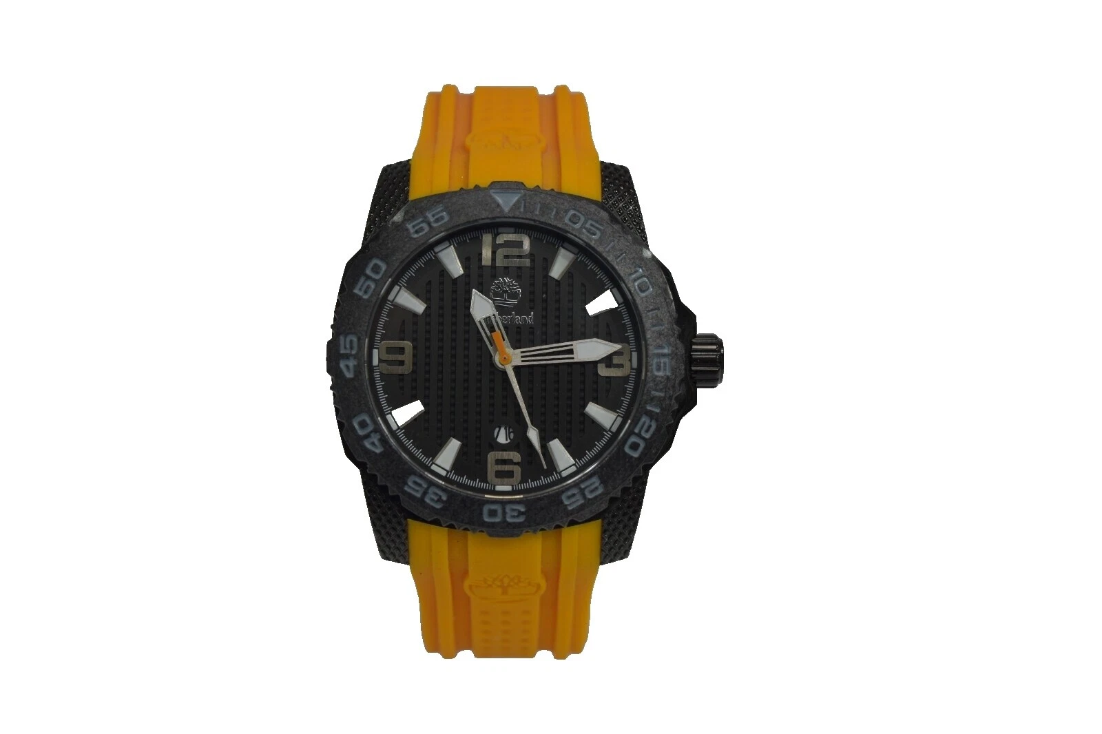 Наручные часы Timberland с резиновым ремешком в пластиковом корпусе