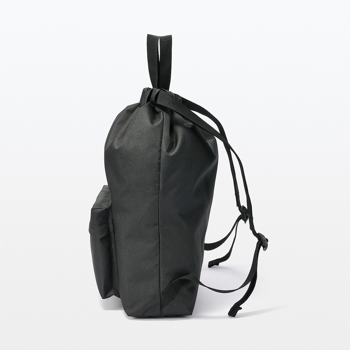 MUJI Water Resistant Backpack Handbag Toteback Black Unisex