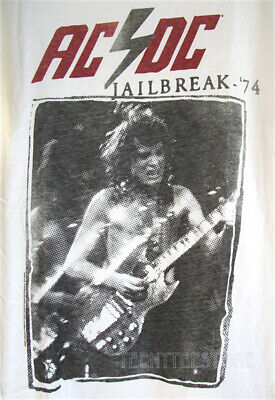 ACDC JAILBREAK '74 Destroyed Finish Original T-shirt