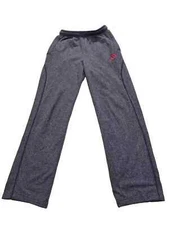 Adidas Trousers Pants Men's Grey Red Polyester Size Small W28 L30