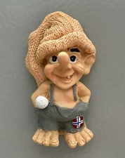 Troll of Norway Tourist Travel Souvenir 3D Resin Refrigerator Fridge Magnet Cute