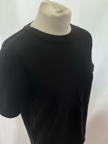 Burton Men's Black Cotton T-shirt Size M Short Sleeve - Picture 3 of 11