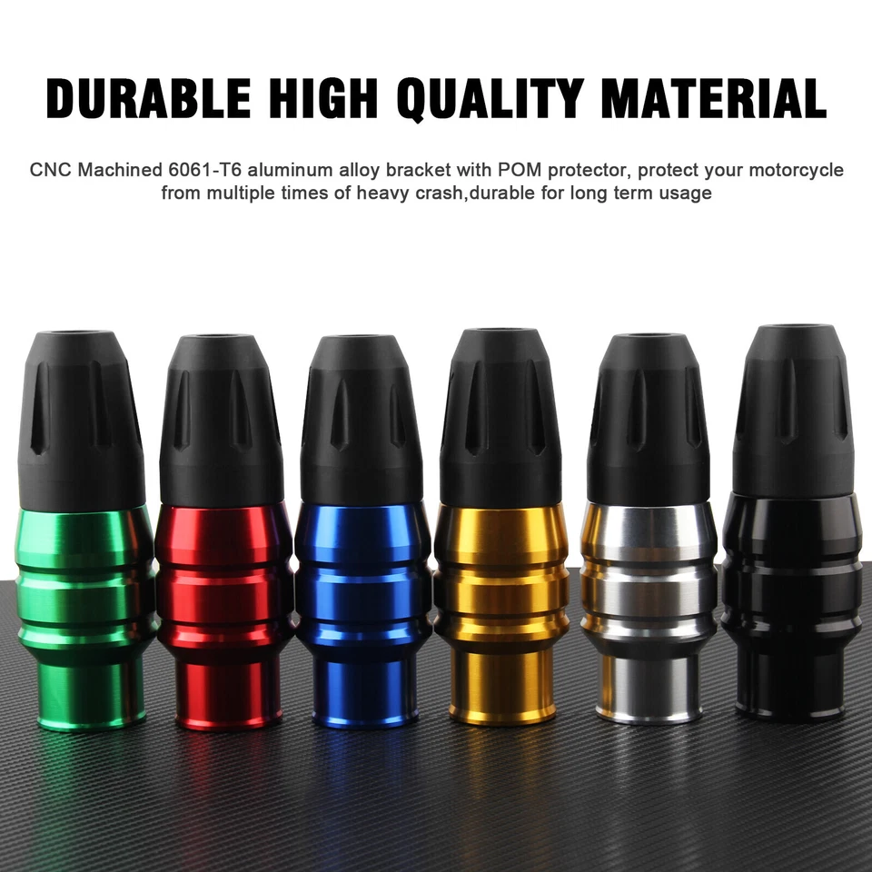 For 2013-2022 Honda CBR500R Aluminum Motorcycle Exhaust Slider Crash Protector - Image 3 of 4