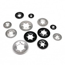 M2-M12 Retaining Shaft Bearing Self Lock Push-on External Circlip Clip Snap Ring