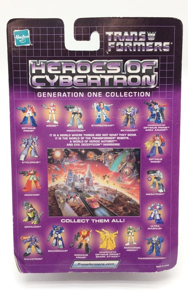 Hasbro TRANSFORMERS Heroes Of Cybertron Colección GEN ONE GALVATRON Foto 4 de 4