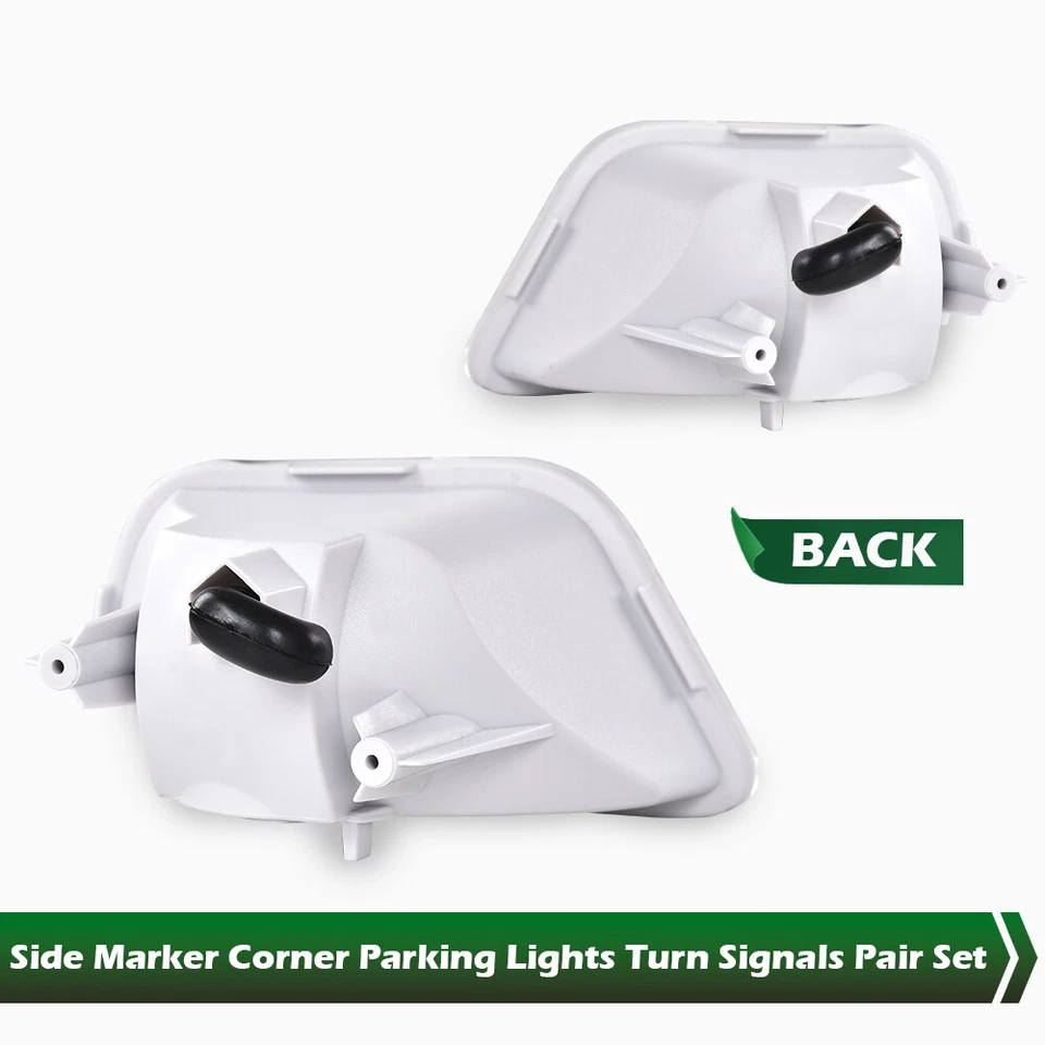 Apto para 98-02 Pontiac Firebird Trans Am esquina giro de estacionamiento? luces de señal claras Foto 3 de 4