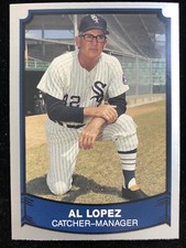 PACIFIC LEGENDS #197 AL LOPEZ 1989 VINTAGE PLAYER WHIE SOX