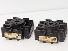 Lot of 2 ALLEN BRADLEY 700-HN126 SER A RELAY SOCKET BASE 10A