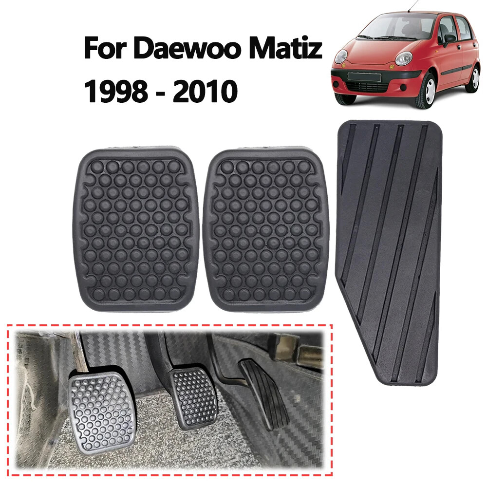 auto voetpedalen Voor Daewoo Voor Matiz 1998-2010 Voor Tico 1995-2000 Auto Rubber Rem Koppeling Pedaal Voeten Pad Cover Auto Pedaal Pads(Style D