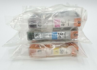 Lot of 3 Canon BCI 3e Ink Tank Cartridge Genuine OEM Magenta Cyan Yellow Sealed