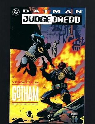 Batman/Judge Dredd: Vendetta in Gotham [DC , 1993] NM 9.6, Great Story, Dredd