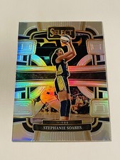 2024 Panini Select WNBA - Concourse Silver Prizm #7 Stephanie Soares