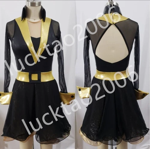 new style Figure skating Ice Skating Dress Gymnastics Dance Costume 88069